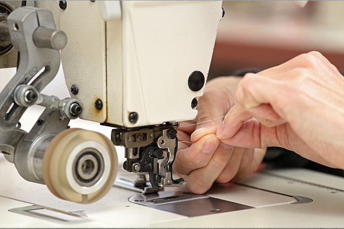 ウインドデコール裁縫